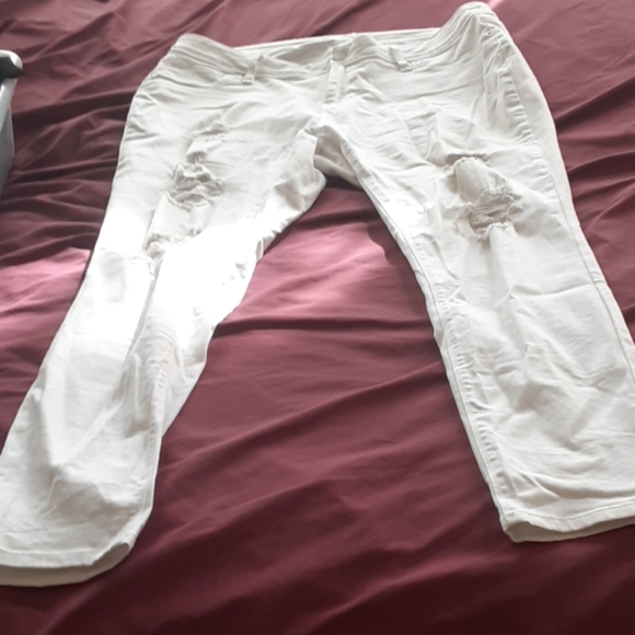 White size 18 pants - Picture 1 of 4